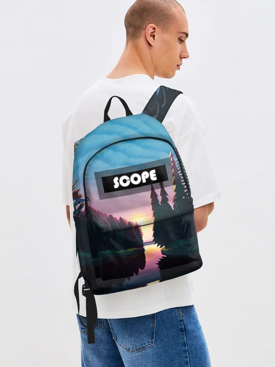 Рюкзак джинсовый / SCOPE