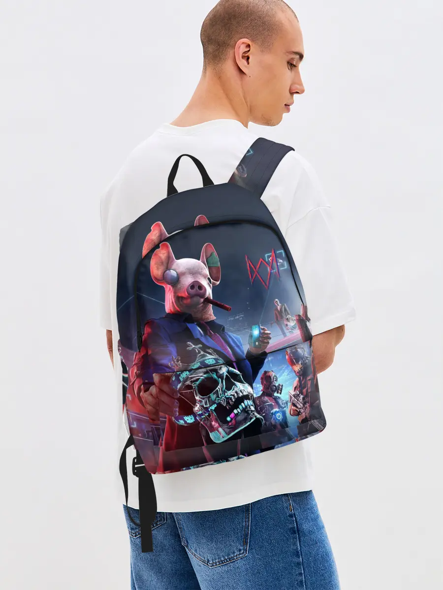 Рюкзак джинсовый / Watch Dogs | Legion