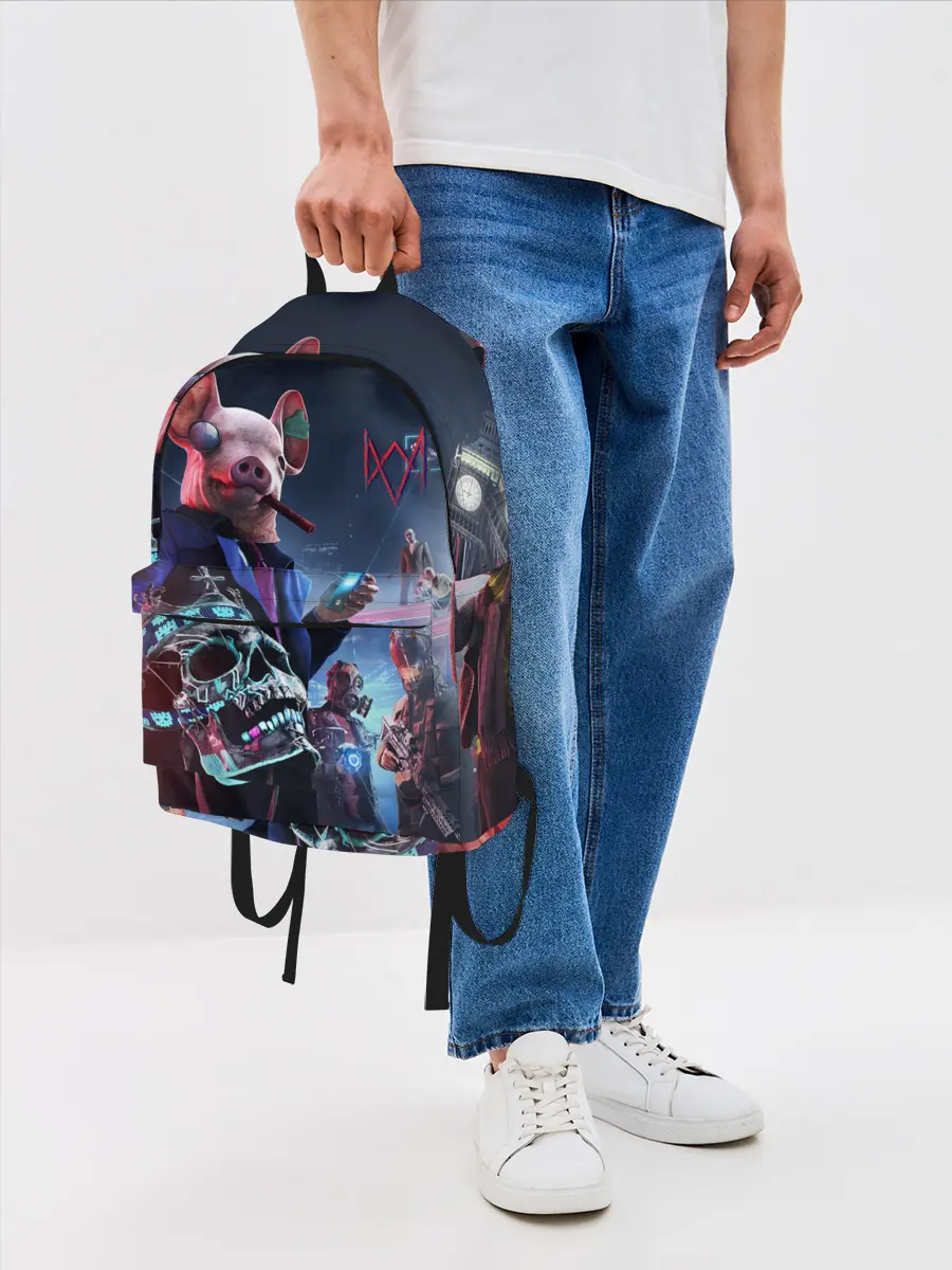 Рюкзак джинсовый / Watch Dogs | Legion