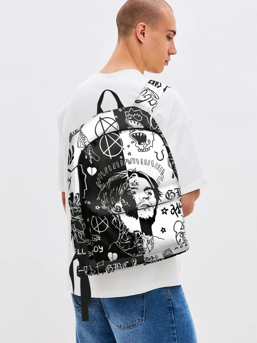 Рюкзак джинсовый / LIL PEEP