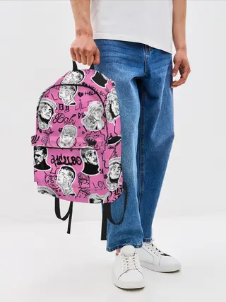 Рюкзак джинсовый / LIL PEEP