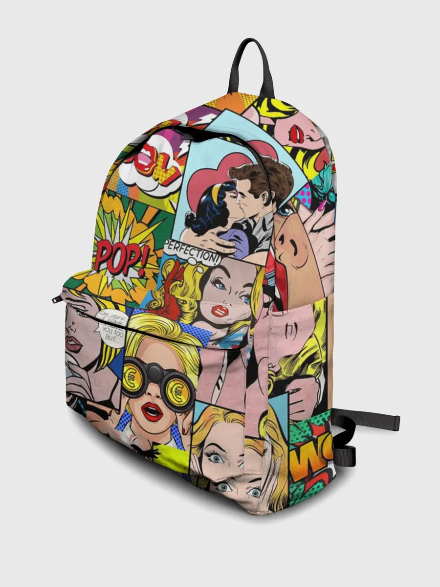 Рюкзак джинсовый / Pop Art