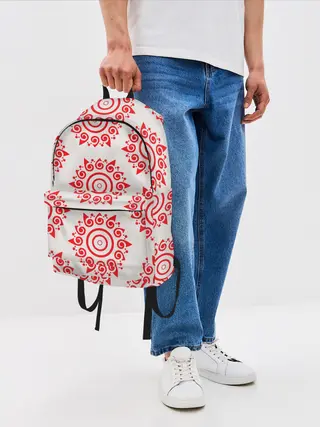 Рюкзак джинсовый / Цишань Вэнь