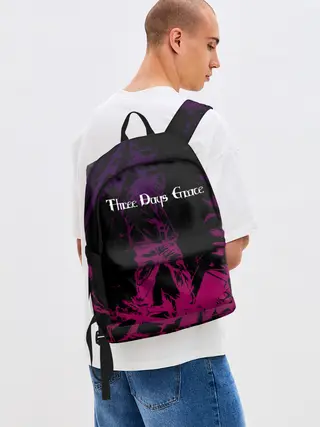 Рюкзак джинсовый / THREE DAYS GRACE.