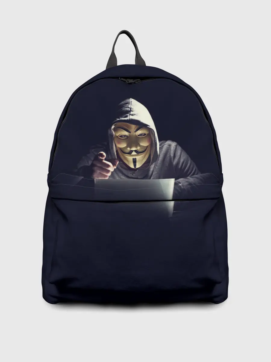 Рюкзак джинсовый / Ты Хакер