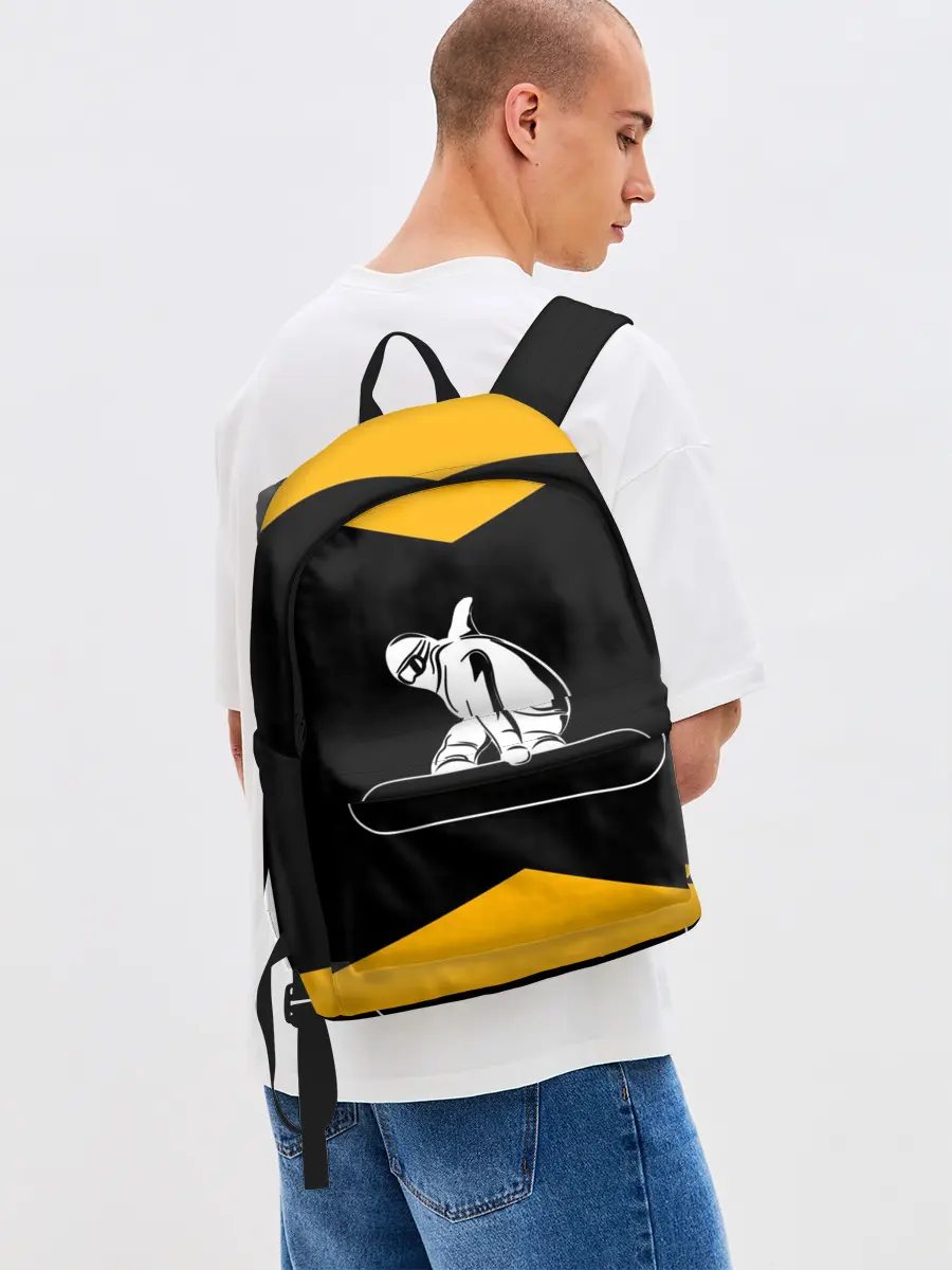 Рюкзак джинсовый / Сноубордист