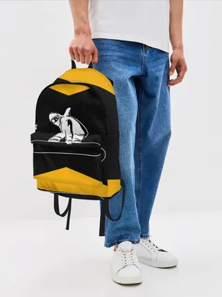 Рюкзак джинсовый / Сноубордист