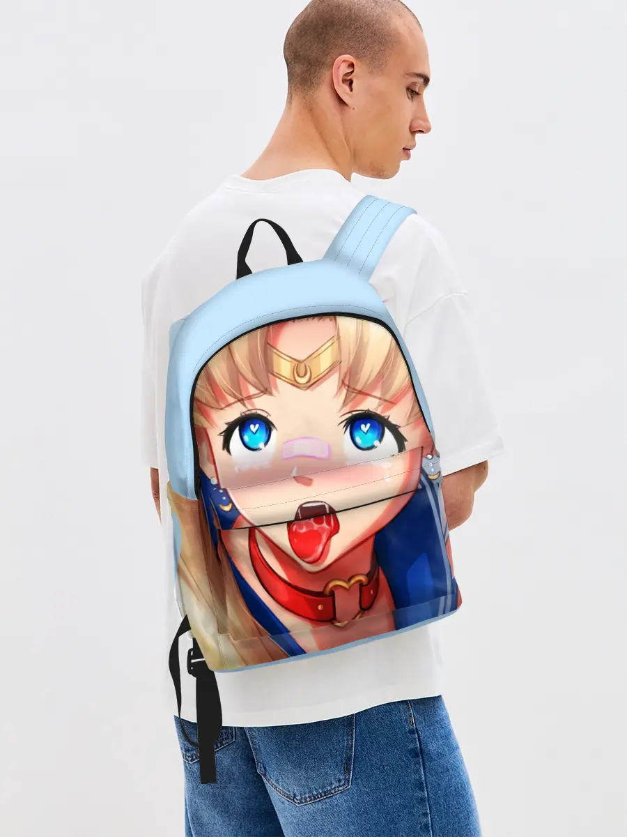 Рюкзак джинсовый / SAILOR MOON AHEGAO