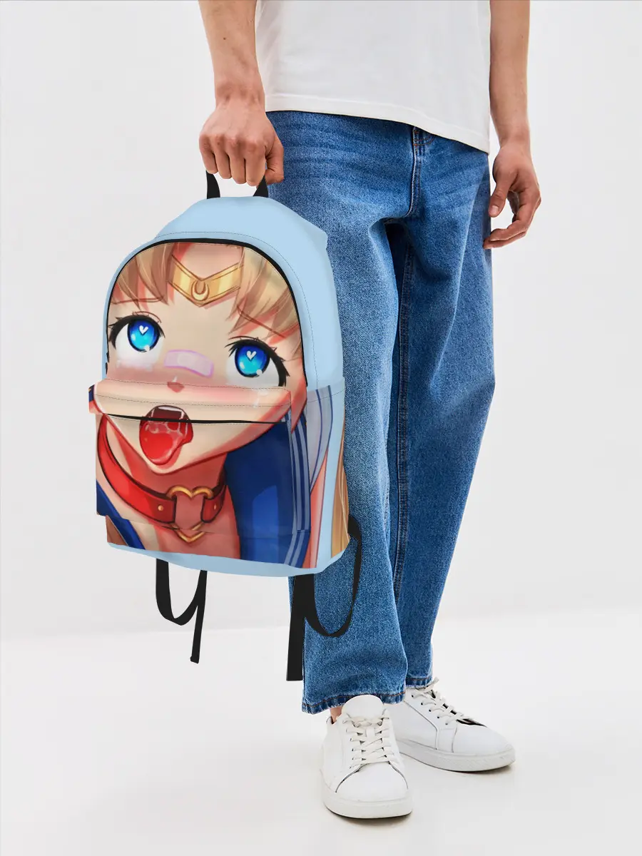 Рюкзак джинсовый / SAILOR MOON AHEGAO