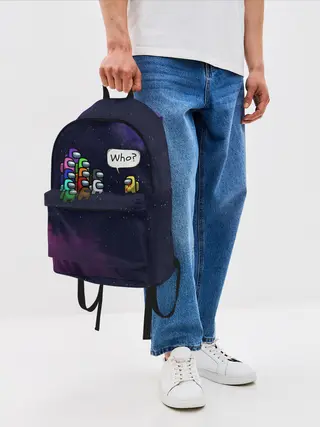 Рюкзак джинсовый / AMONG US