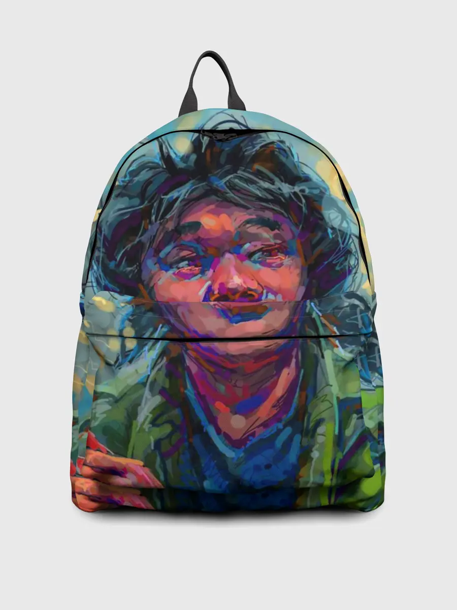 Рюкзак джинсовый / Цой