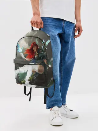 Рюкзак джинсовый / Windranger Dota