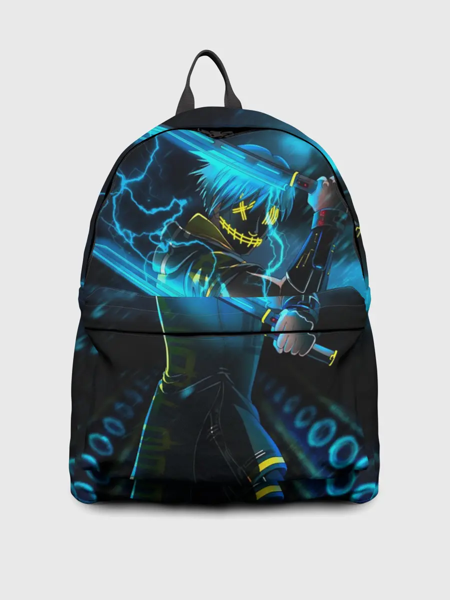 Рюкзак джинсовый / NEON SAMURAI