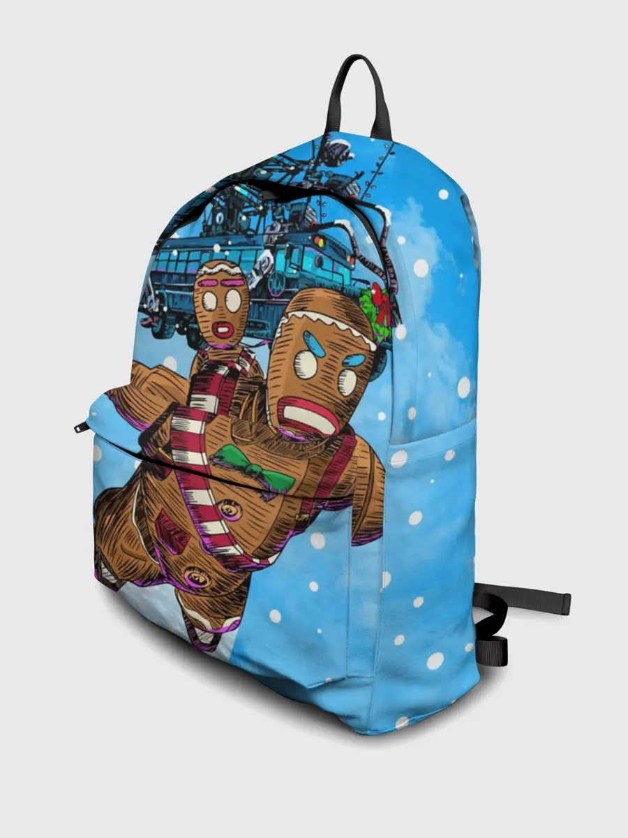 Рюкзак джинсовый / Пряничный человек