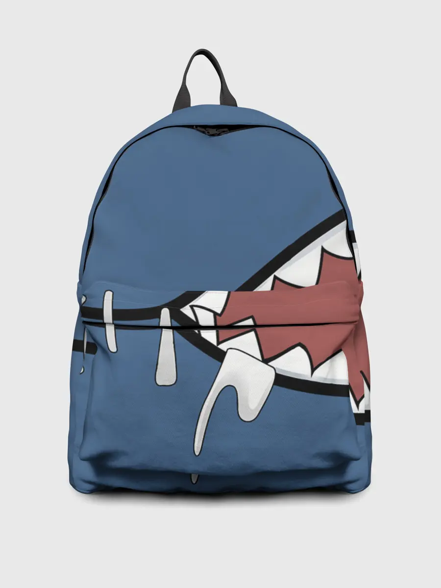 Рюкзак джинсовый / Акула gawr gura