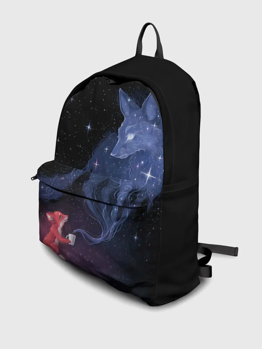 Рюкзак джинсовый / Лиса и ее дух