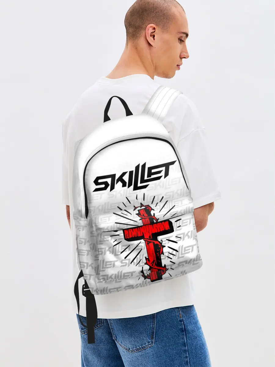 Рюкзак джинсовый / SKILLET