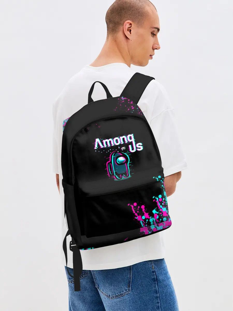 Рюкзак джинсовый / Among Us
