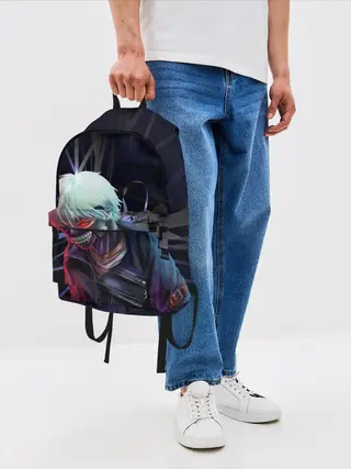 Рюкзак джинсовый / Токийский Гуль
