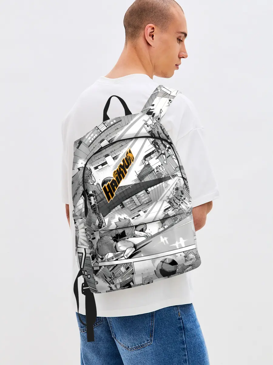 Рюкзак джинсовый / Haikyu