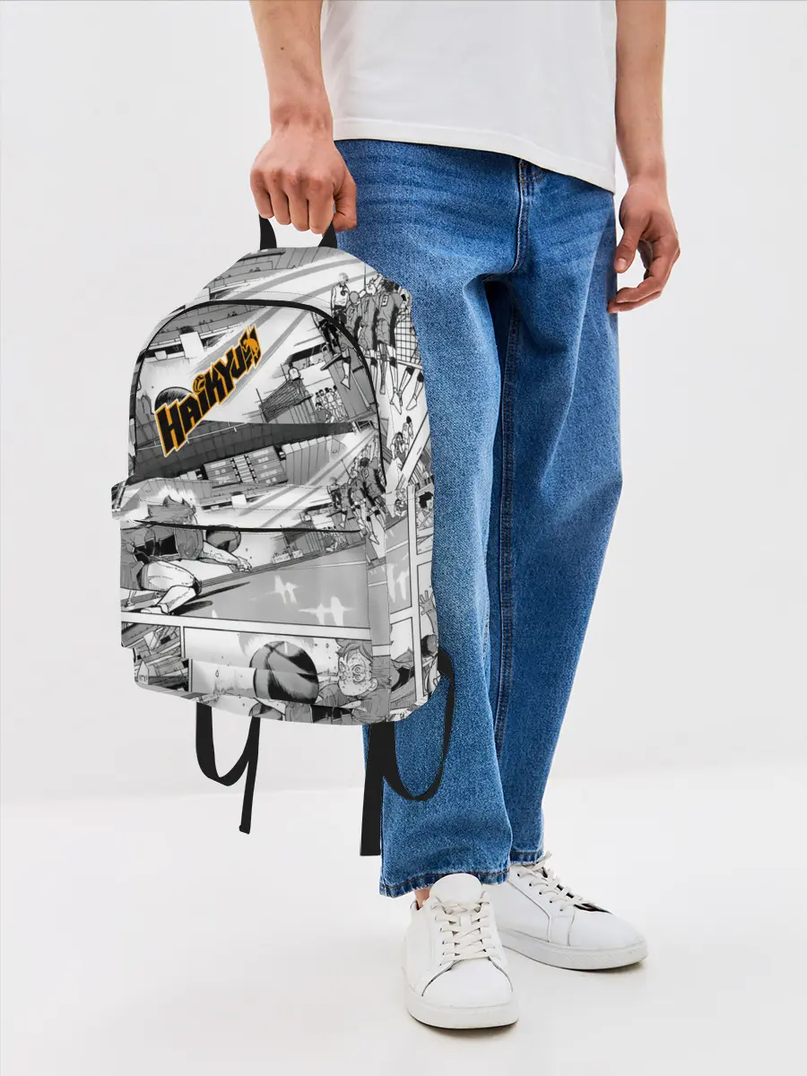 Рюкзак джинсовый / Haikyu