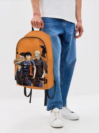 Рюкзак джинсовый / Haikyu | Team
