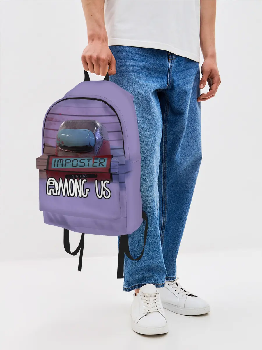 Рюкзак джинсовый / AMONG US