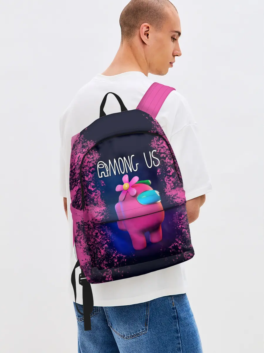 Рюкзак джинсовый / AMONG US