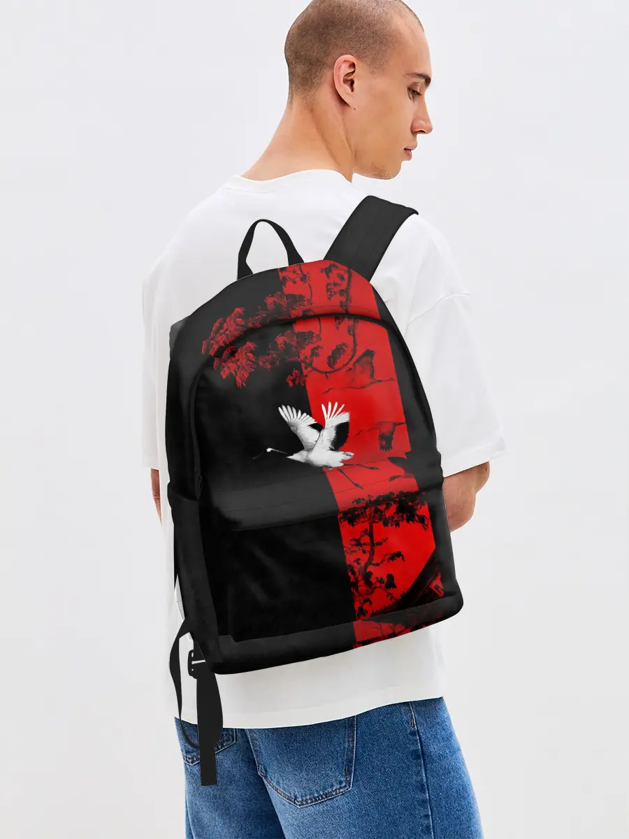 Рюкзак джинсовый / ЖУРАВЛЬ