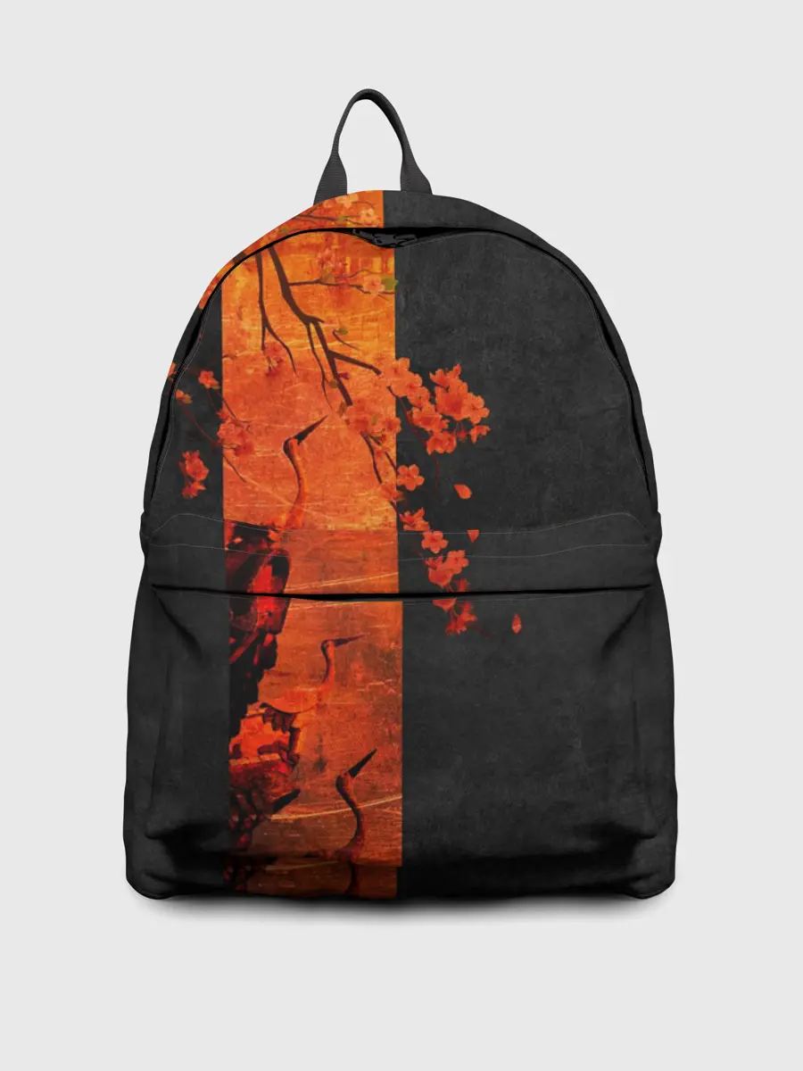 Рюкзак джинсовый / ЦАПЛЯ