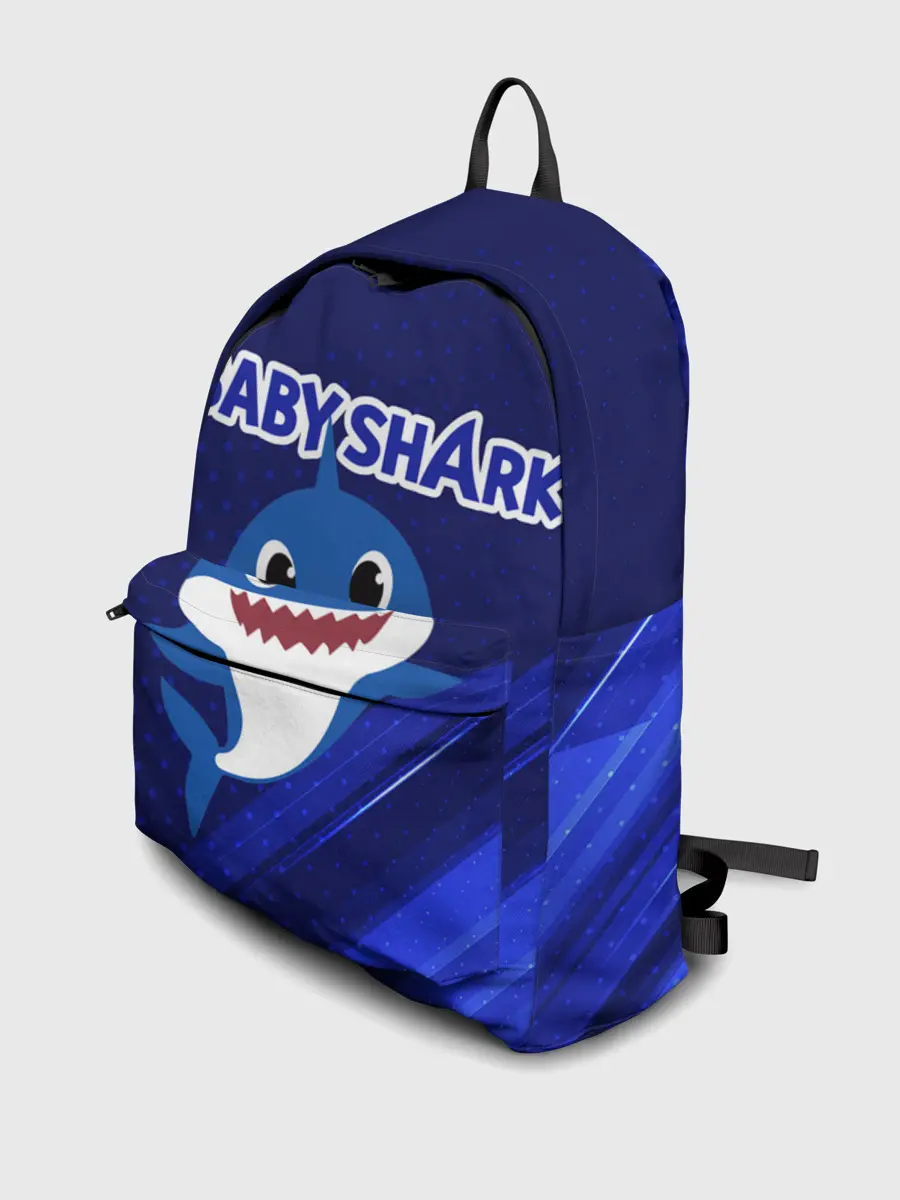 Рюкзак джинсовый / BABY SHARK / БЭБИ ШАРК.