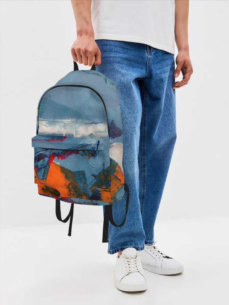 Рюкзак джинсовый / Я художник