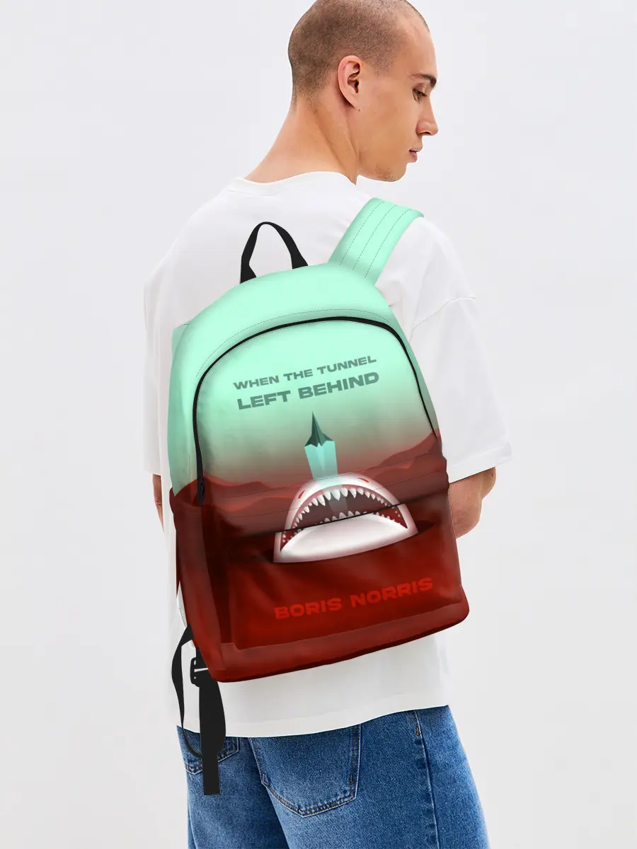 Рюкзак джинсовый / Boris Norris - When the Tunnel