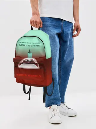 Рюкзак джинсовый / Boris Norris - When the Tunnel