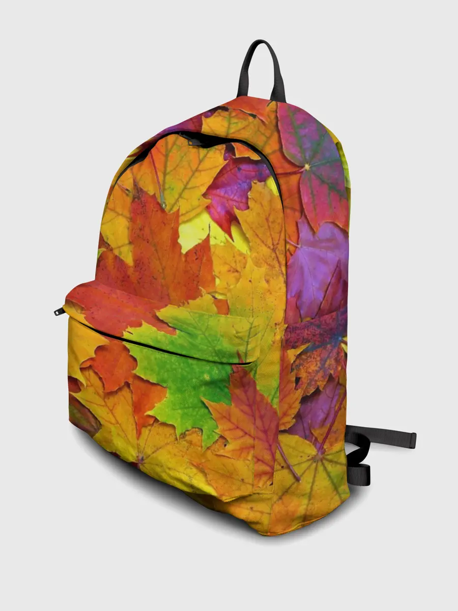 Рюкзак джинсовый / Осенние листья