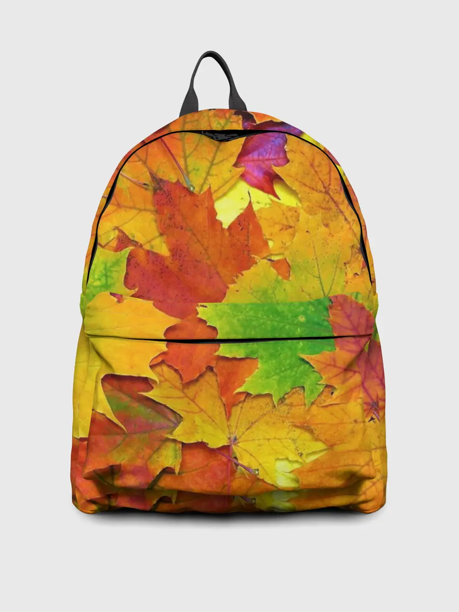 Рюкзак джинсовый / Осенние листья