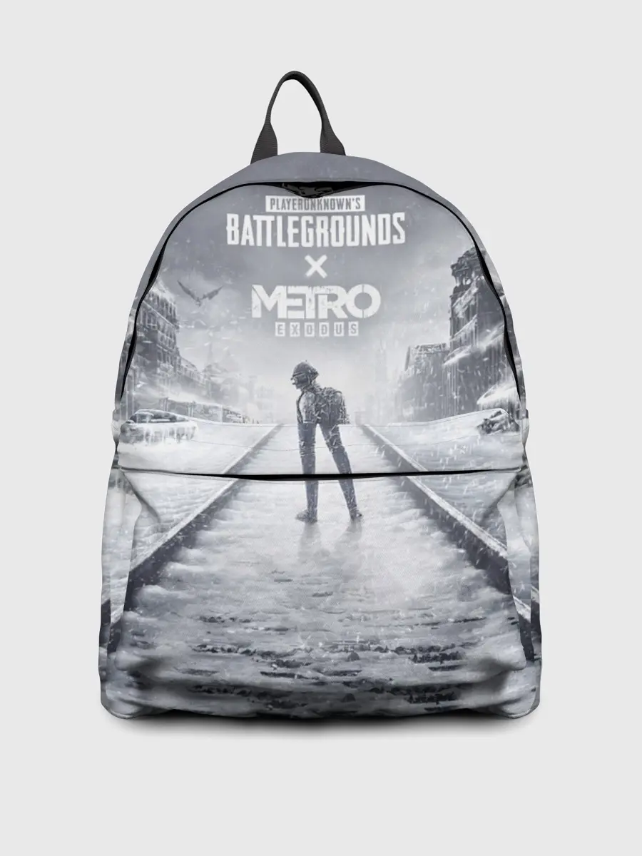 Рюкзак джинсовый / PUBG x METRO Exodus