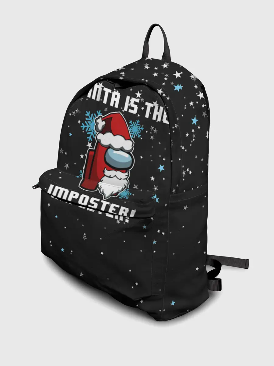 Рюкзак джинсовый / Among Us New Year