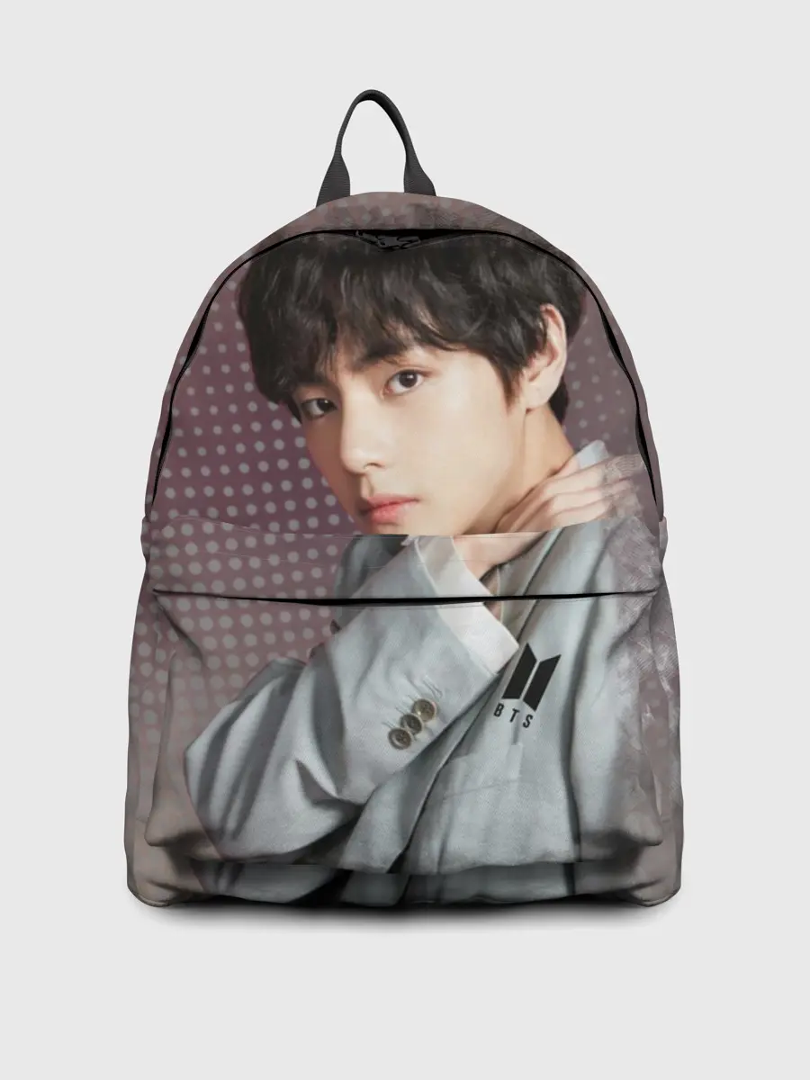 Рюкзак джинсовый / BTS. Ким Тэ Хён