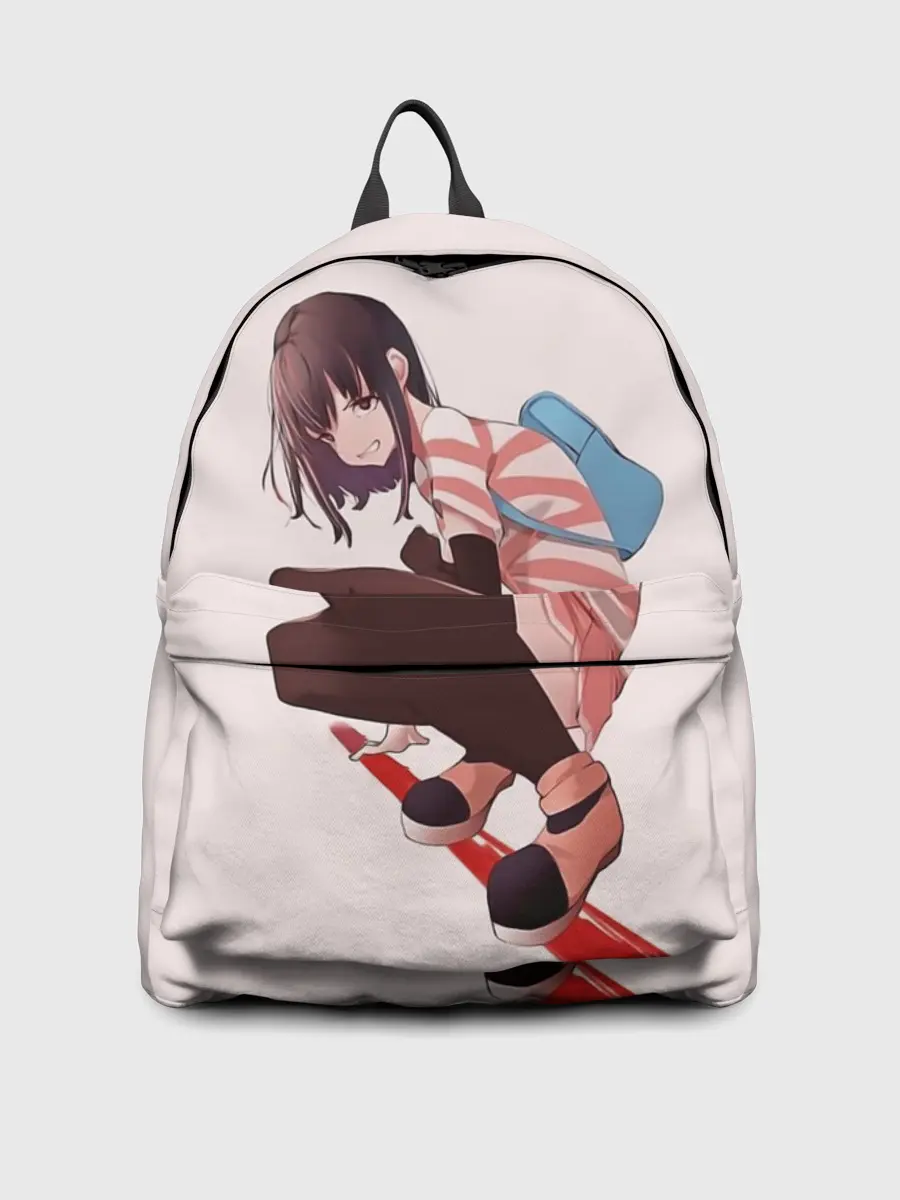 Рюкзак джинсовый / Обычная девушка