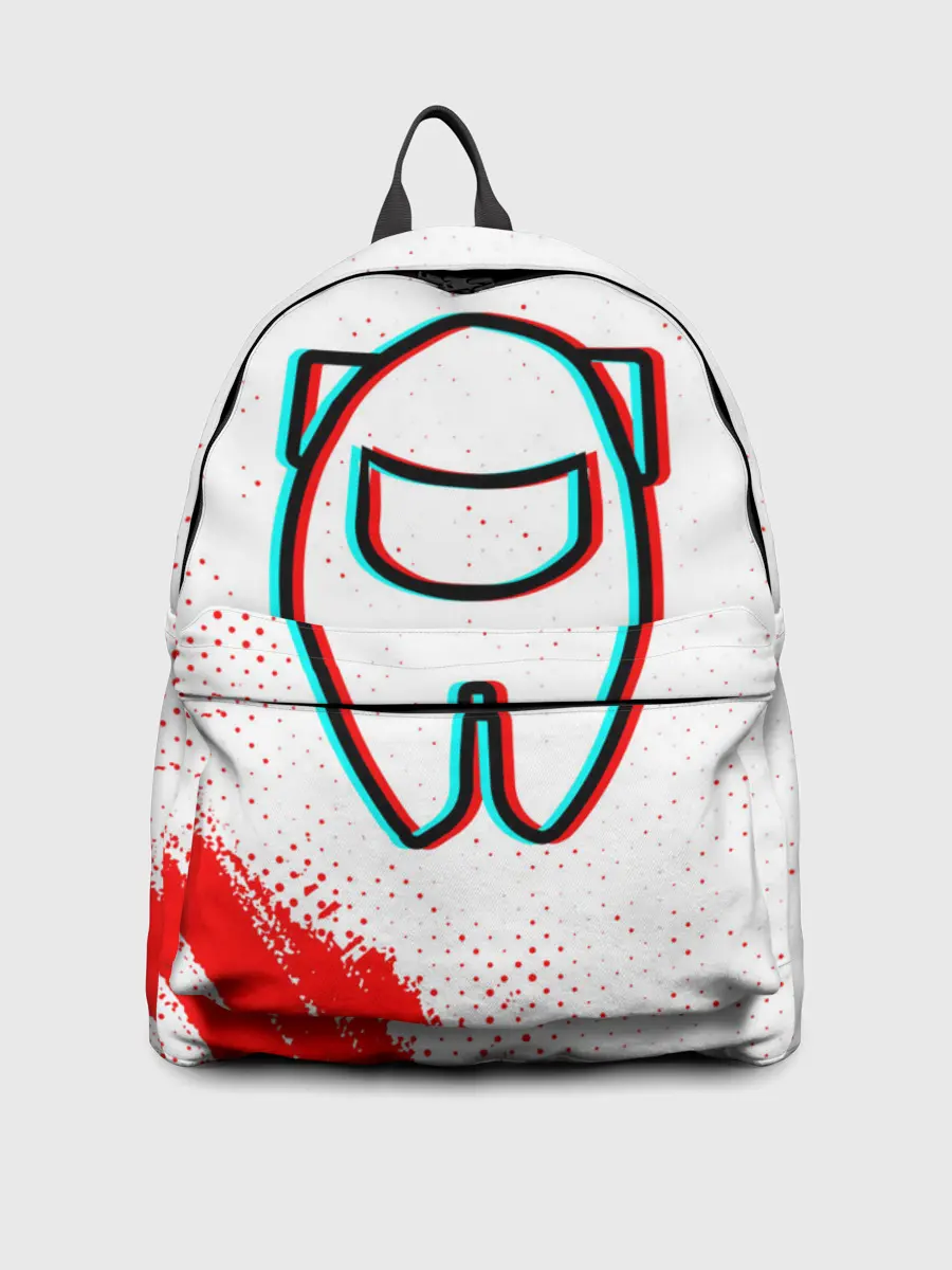 Рюкзак джинсовый / AMONG US / АМОНГ АС