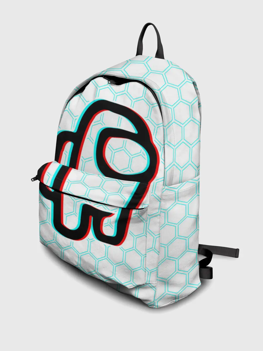 Рюкзак джинсовый / AMONG US / АМОНГ АС