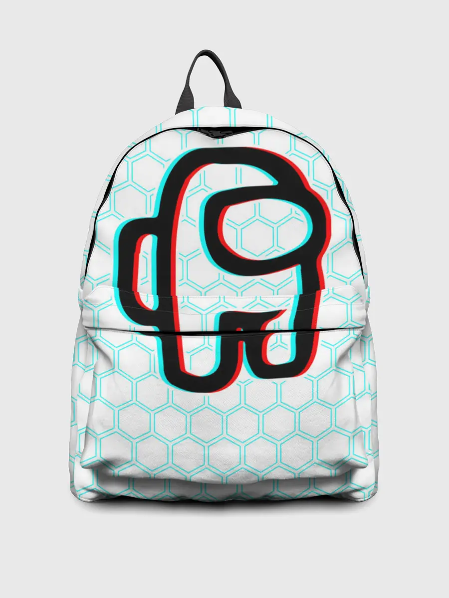 Рюкзак джинсовый / AMONG US / АМОНГ АС