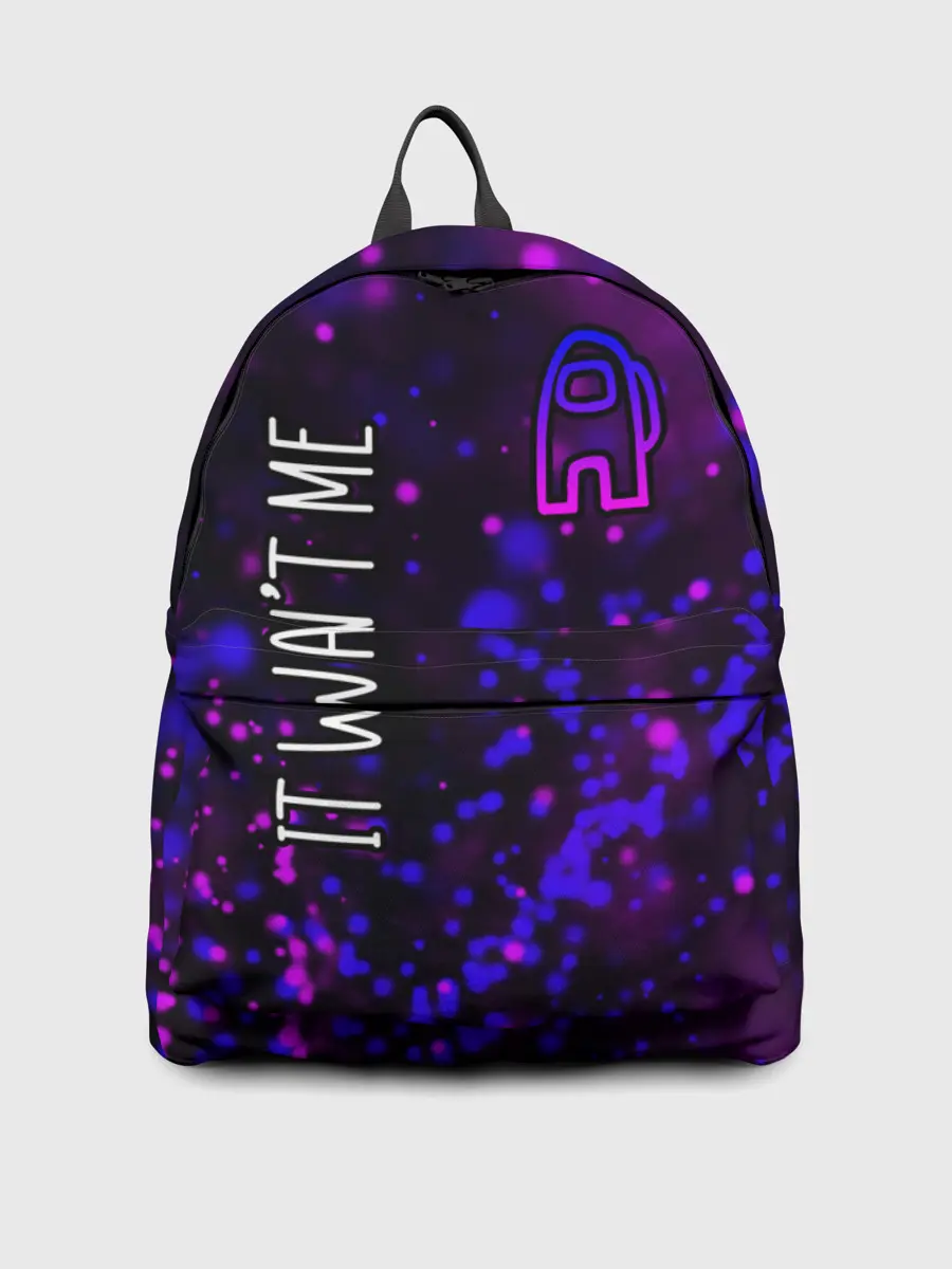 Рюкзак джинсовый / AMONG US / АМОНГ АС