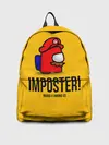Рюкзак джинсовый / IMPOSTER! Mario X Among Us