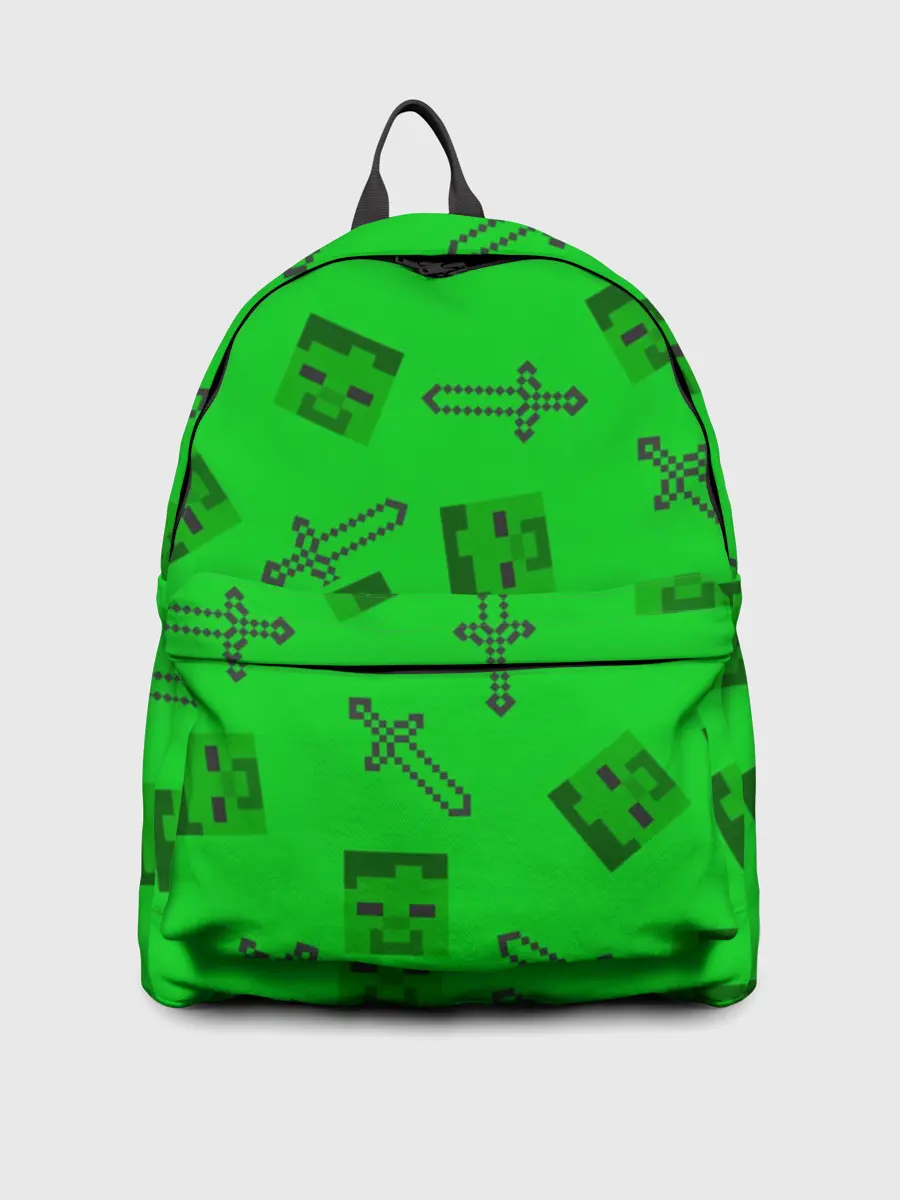 Рюкзак джинсовый / Minecraft