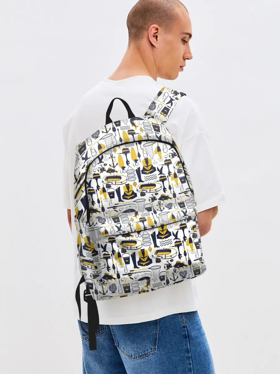 Рюкзак джинсовый / Мечта рыболова