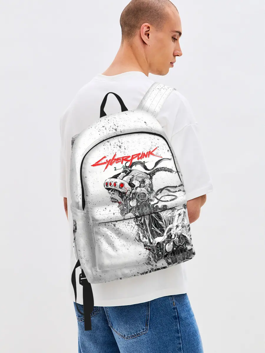 Рюкзак джинсовый / CYBERPUNK 2077