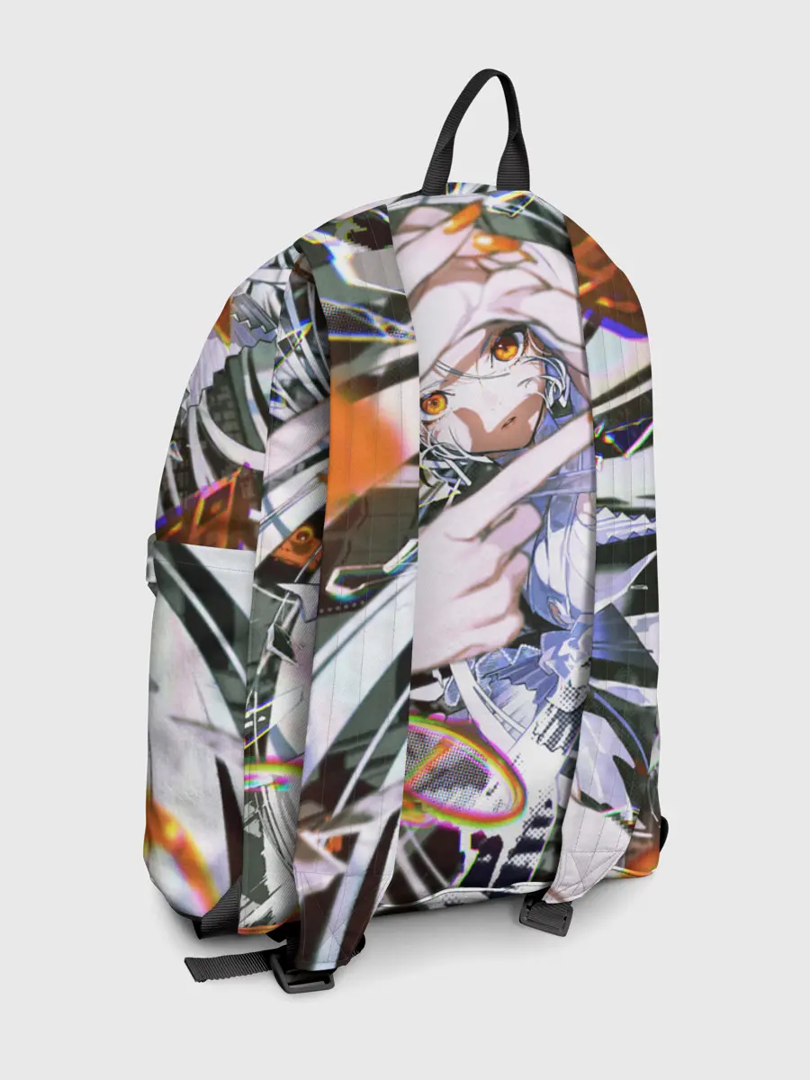 Рюкзак джинсовый / Anime girl art