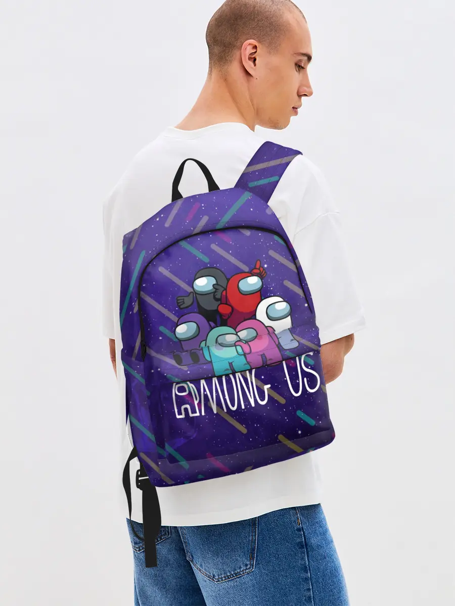 Рюкзак джинсовый / Among Us